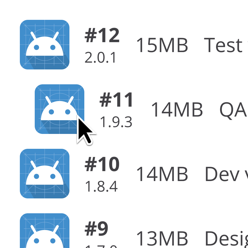 Past versions anytime